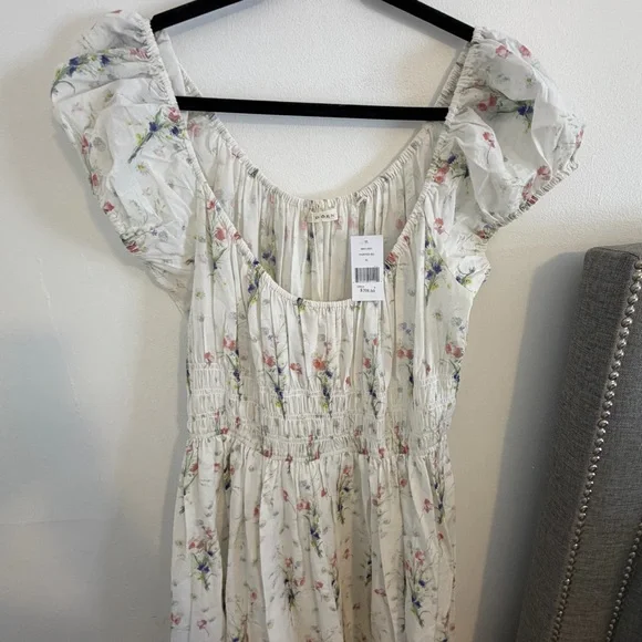 Doen White Floral Maxi Dress - Picture 3 of 4